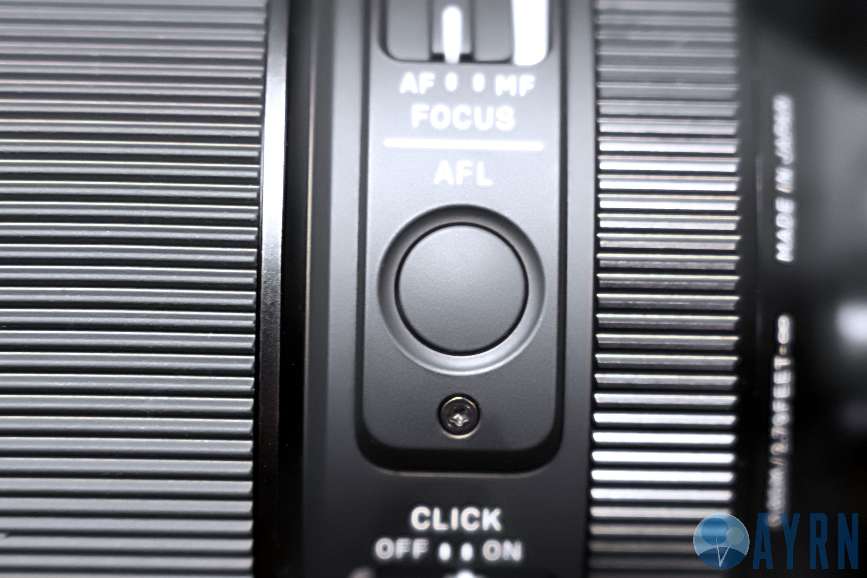 Sigma 85mm f/1.4 DG DN Art Auto Focus Lock (AFL) Button